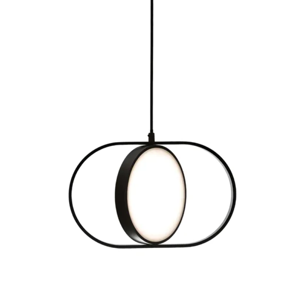 KUU—which means moon in Finnish—is designed to provide direct and indirect light by simply rotating the pendant’s inner circle. The rotation angle is unlimited due to a cordless link of electricity between the parts.