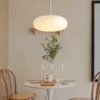 Simple and Modern Pendant Lamp, Never fade, the pendant light emits charming and bright light, adding an elegant atmosphere to your home. A simple and elegant design that adapts to any interior environment, from the office to the bedroom..