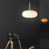 Simple and Modern Pendant Lamp, Never fade, the pendant light emits charming and bright light, adding an elegant atmosphere to your home. A simple and elegant design that adapts to any interior environment, from the office to the bedroom..