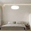 Simple and Modern Pendant Lamp, Never fade, the pendant light emits charming and bright light, adding an elegant atmosphere to your home. A simple and elegant design that adapts to any interior environment, from the office to the bedroom..