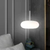 Simple and Modern Pendant Lamp, Never fade, the pendant light emits charming and bright light, adding an elegant atmosphere to your home. A simple and elegant design that adapts to any interior environment, from the office to the bedroom..