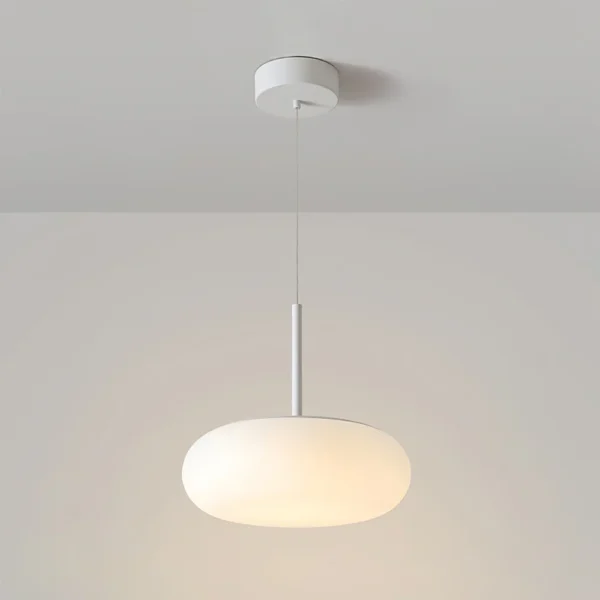 Simple and Modern Pendant Lamp, Never fade, the pendant light emits charming and bright light, adding an elegant atmosphere to your home. A simple and elegant design that adapts to any interior environment, from the office to the bedroom..