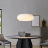 Simple and Modern Pendant Lamp, Never fade, the pendant light emits charming and bright light, adding an elegant atmosphere to your home. A simple and elegant design that adapts to any interior environment, from the office to the bedroom..