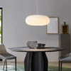 Simple and Modern Pendant Lamp, Never fade, the pendant light emits charming and bright light, adding an elegant atmosphere to your home. A simple and elegant design that adapts to any interior environment, from the office to the bedroom..