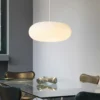 Simple and Modern Pendant Lamp, Never fade, the pendant light emits charming and bright light, adding an elegant atmosphere to your home. A simple and elegant design that adapts to any interior environment, from the office to the bedroom..