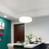 Simple and Modern Pendant Lamp, Never fade, the pendant light emits charming and bright light, adding an elegant atmosphere to your home. A simple and elegant design that adapts to any interior environment, from the office to the bedroom..