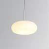 Simple and Modern Pendant Lamp, Never fade, the pendant light emits charming and bright light, adding an elegant atmosphere to your home. A simple and elegant design that adapts to any interior environment, from the office to the bedroom..