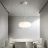 Simple and Modern Pendant Lamp, Never fade, the pendant light emits charming and bright light, adding an elegant atmosphere to your home. A simple and elegant design that adapts to any interior environment, from the office to the bedroom..