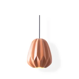 Let modern design come alive in your space with The Papaya Resin Pendant Lamp. Hand-painted to perfection, this piece is a contemporary and sophisticated piece that holds a lot of character making any area in your space pop with minimal effort. 