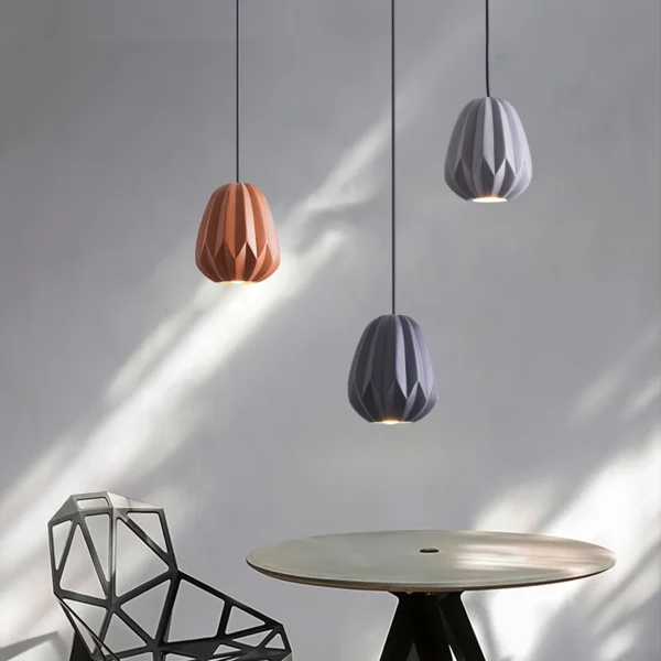 Let modern design come alive in your space with The Papaya Resin Pendant Lamp. Hand-painted to perfection, this piece is a contemporary and sophisticated piece that holds a lot of character making any area in your space pop with minimal effort. 