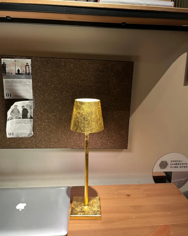The fixture is made up of metal with LED light source, ensuring a clean display along with a tasteful layer of light. This piece lights the way wherever it is placed, providing a full and inviting glow. Its square base ensures a sturdy display. Purchase Notes: Only supports shipping to Japan, Australia, the EU, and the United States, other countries do not support shipping. If you have any questions about our products, please contact us and we will get back to you within 24 hours. Product Size Size: ∅ 4.3″ x H 15″ / Dia 11cm x H 38cm Details Material: Metal, Acrylic, Aluminum alloy Light source: Integrated LED Voltage: AC 110-240V Battery capacity (mAh): 2000 mAh Charging voltage: 5V---2A or 8V---2A Charging time: ~3 hours to fully charge Continuous discharge time: the maximum power can be used for about 3 hours, and the minimum power can be used continuously for about 10 hours. Color: White, Black, Gold, Pink, Silver Control method: Touch switch (Dimmable) We provide with USB charging cable. Approved: ETL, UL listed and CE, SAA certification.