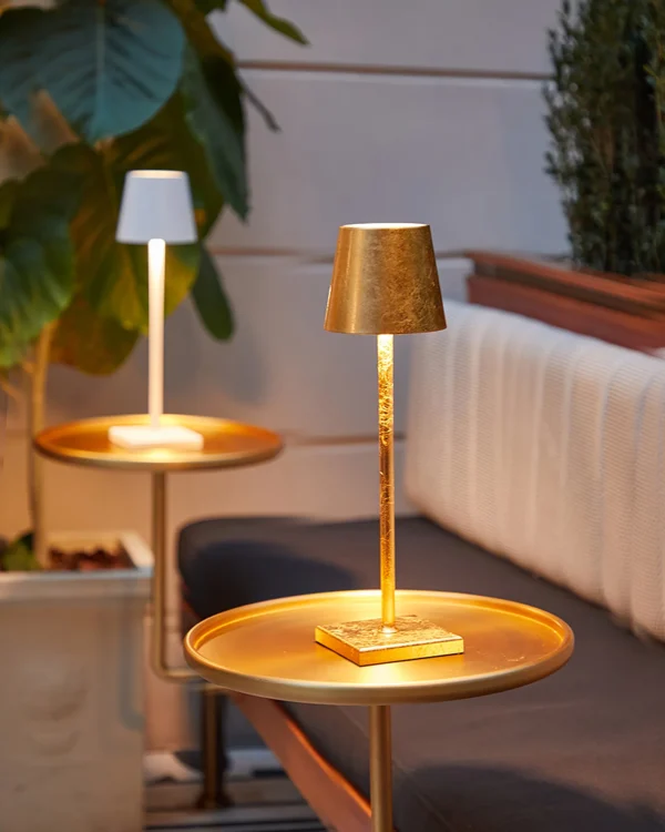 The fixture is made up of metal with LED light source, ensuring a clean display along with a tasteful layer of light. This piece lights the way wherever it is placed, providing a full and inviting glow. Its square base ensures a sturdy display. Purchase Notes: Only supports shipping to Japan, Australia, the EU, and the United States, other countries do not support shipping. If you have any questions about our products, please contact us and we will get back to you within 24 hours. Product Size Size: ∅ 4.3″ x H 15″ / Dia 11cm x H 38cm Details Material: Metal, Acrylic, Aluminum alloy Light source: Integrated LED Voltage: AC 110-240V Battery capacity (mAh): 2000 mAh Charging voltage: 5V---2A or 8V---2A Charging time: ~3 hours to fully charge Continuous discharge time: the maximum power can be used for about 3 hours, and the minimum power can be used continuously for about 10 hours. Color: White, Black, Gold, Pink, Silver Control method: Touch switch (Dimmable) We provide with USB charging cable. Approved: ETL, UL listed and CE, SAA certification.