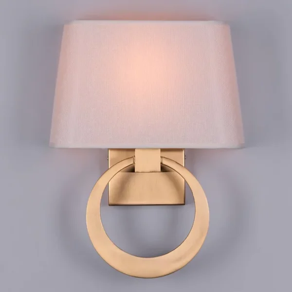 Ring Wall Light glowing