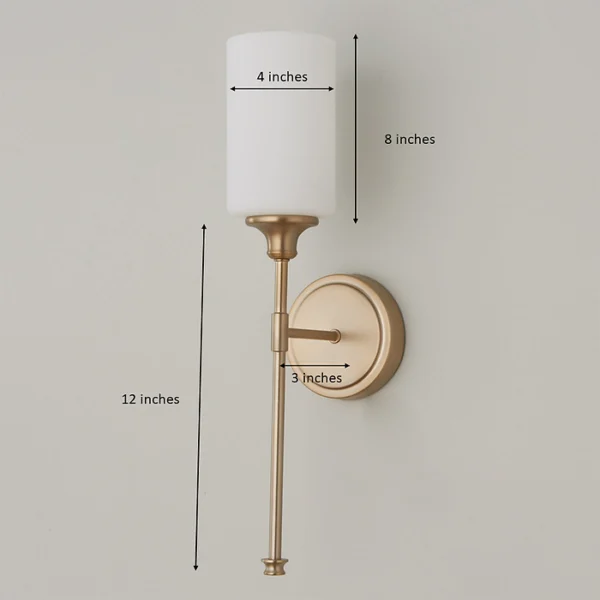 S Trochi Wall Light dimention