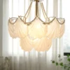 Creame Shell Chandelier | Lia Premium Lights
