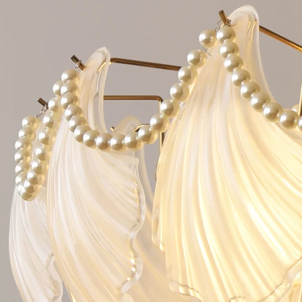 Creame Shell Chandelier | Lia Premium Lights