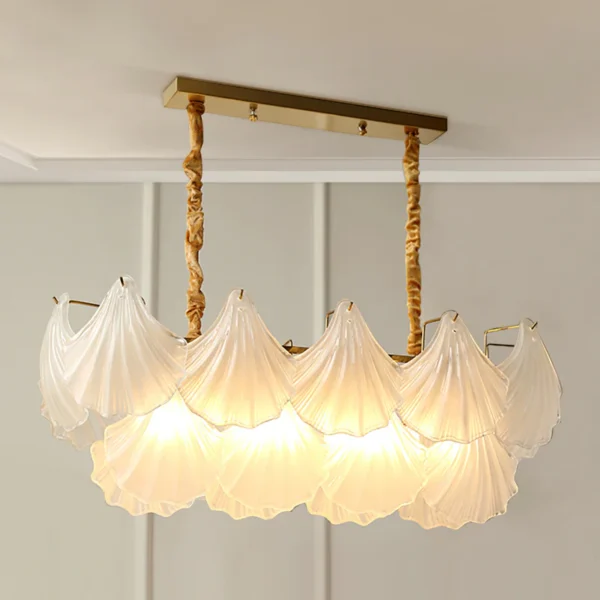 Creame Shell Chandelier | Lia Premium Lights