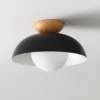 Woodgrain Ceiling Light