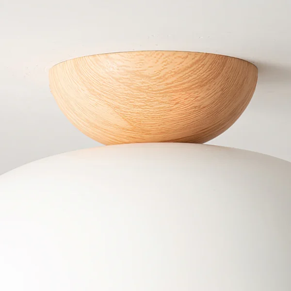 Woodgrain Ceiling Light