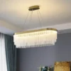 Glass Chain Chandelier | Lia Premium Lights