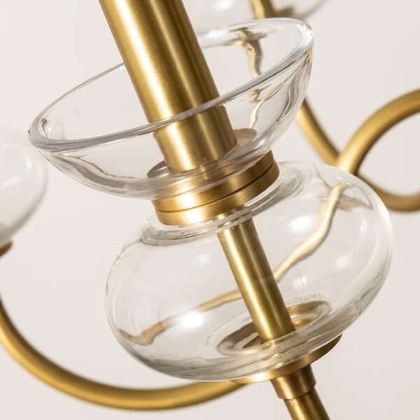 Bergdorf Glass Chandelier 12