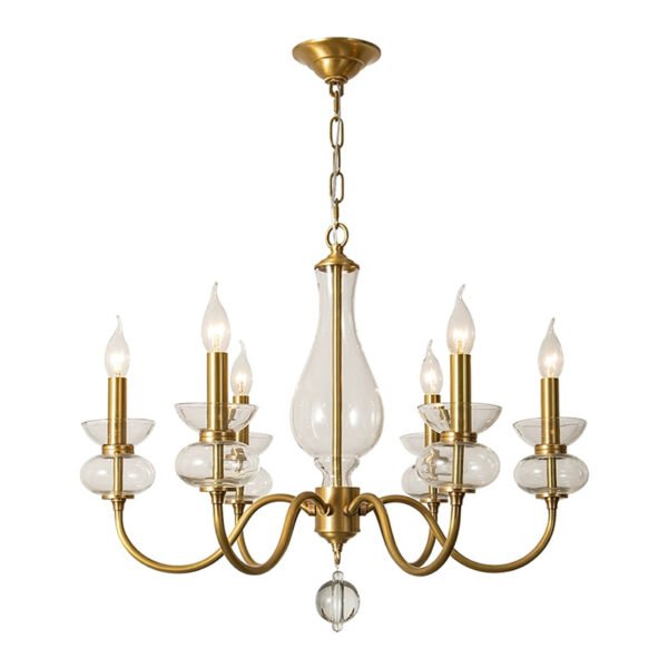 Bergdorf Glass Chandelier 4