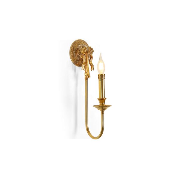 Bow Brass Wall Light 10