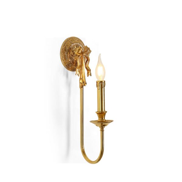 Bow Brass Wall Light 11