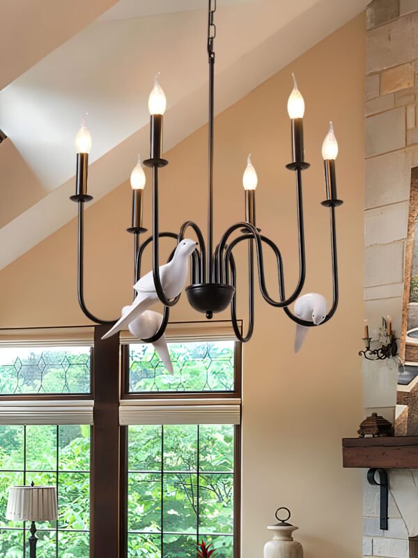 Gracie Bird Chandelier 4