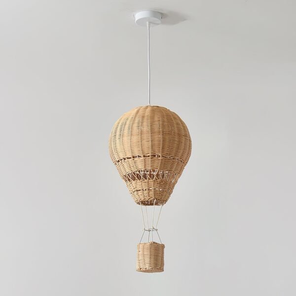 Hot Air Balloon Rattan Pendant Light 9