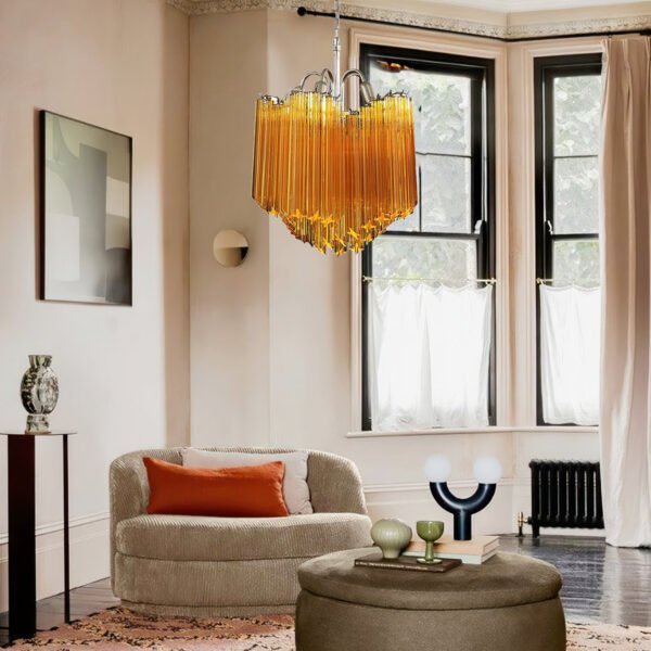 Kite Amber Chandelier 1