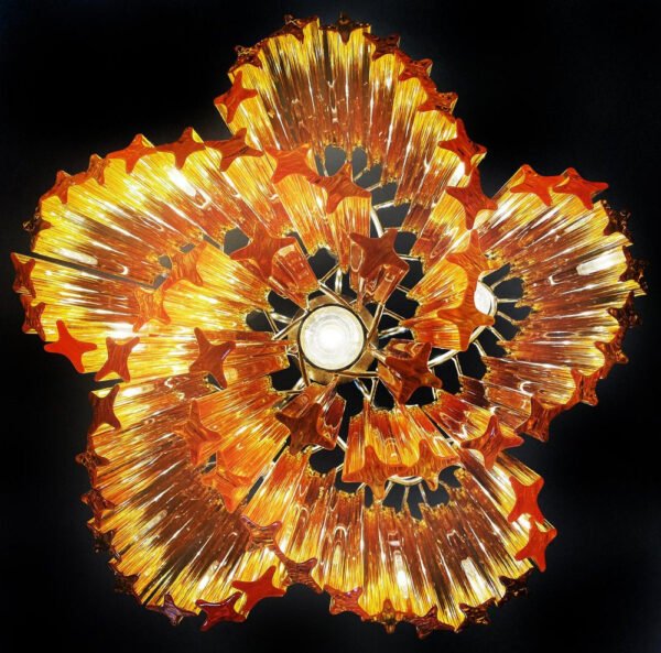 Kite Amber Chandelier 11