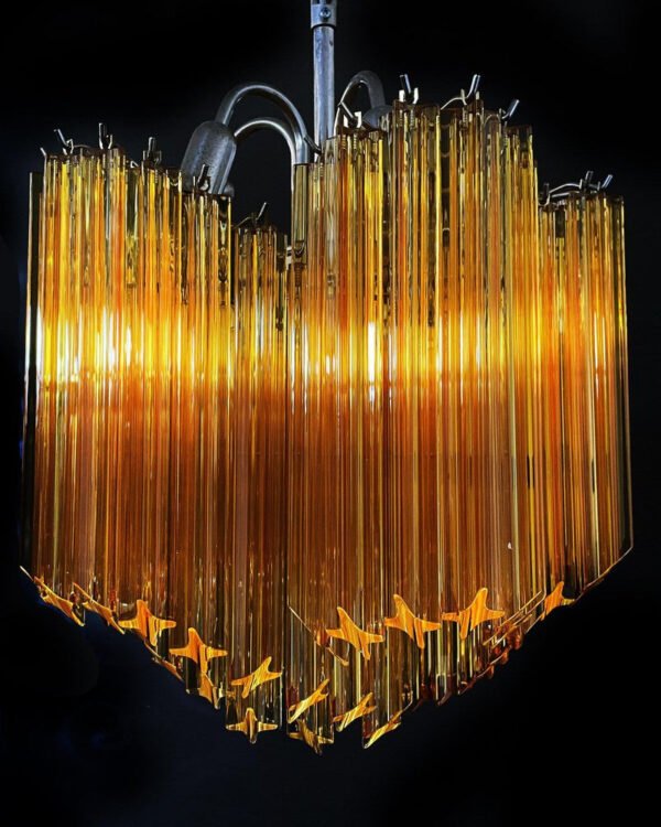 Kite Amber Chandelier 6