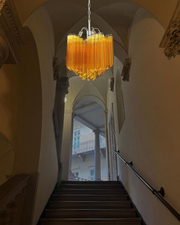 Kite Amber Chandelier 8
